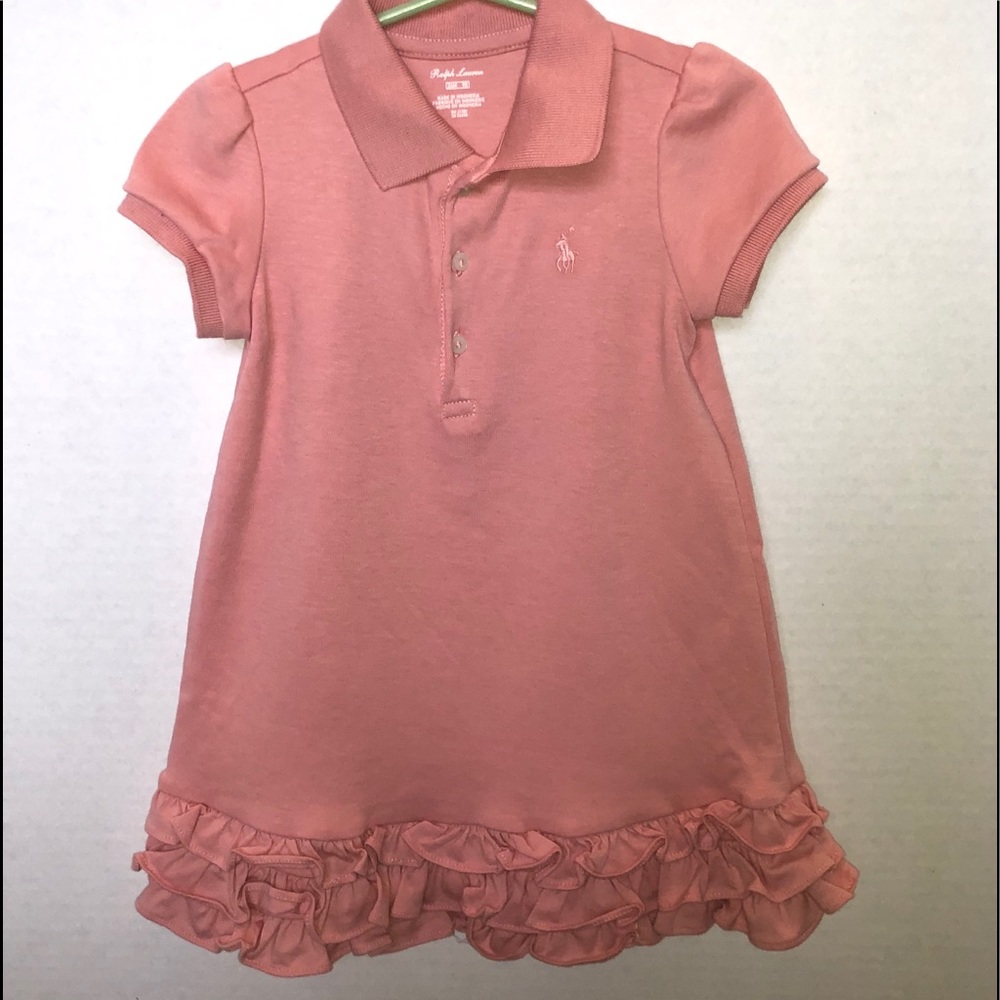 Ralph Lauren Ruffle Hem Cupcake Dress
